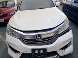 2016 ACCORD WHITE SPORT 2.4L AT  A24997